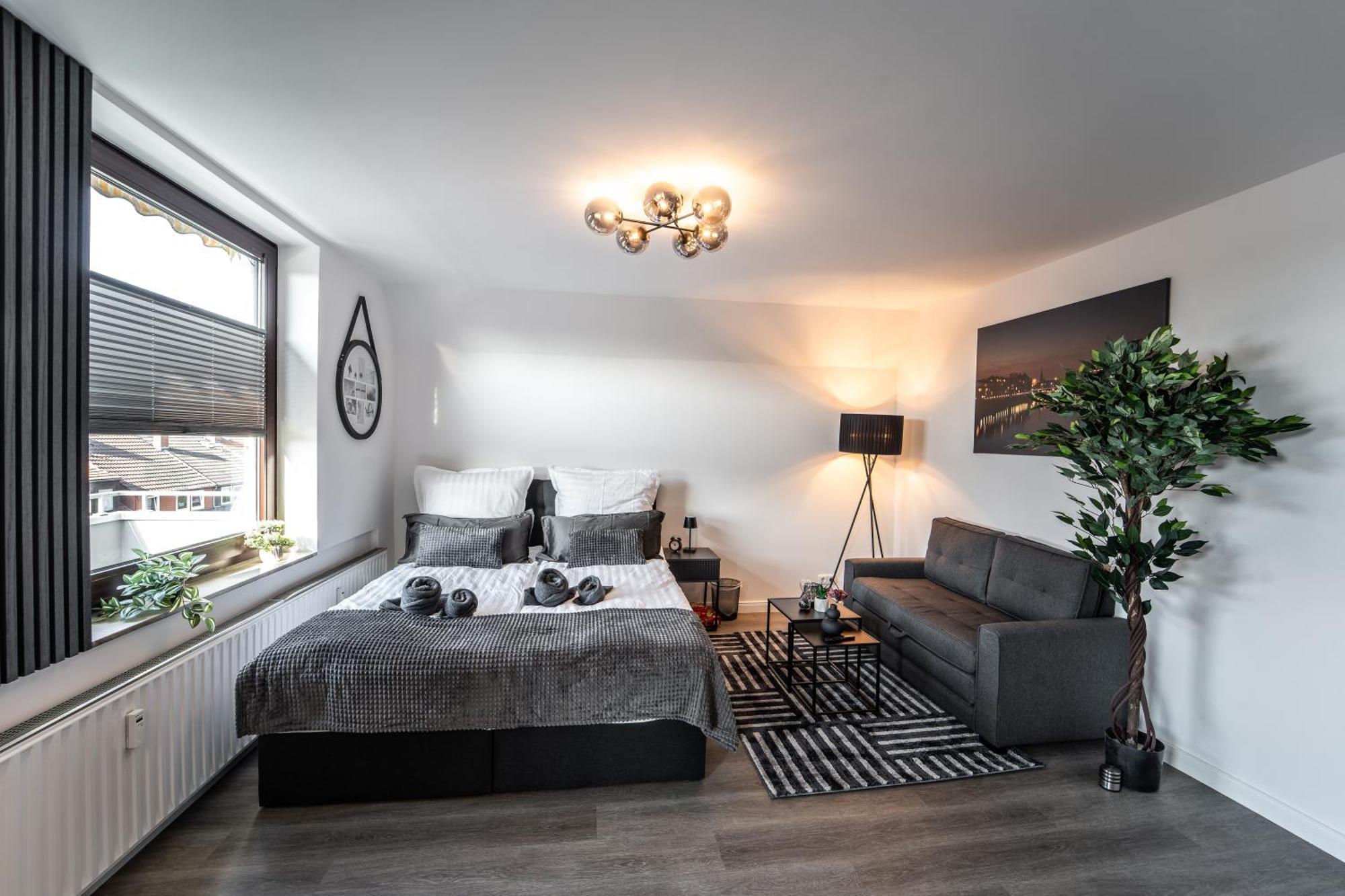 Stern Blick - Maisonette, Balkon, Zentral In Bremen Exterior foto